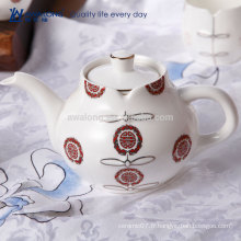 Style de Cheongsam Style chinois Oriental Tea Pot, Hot Sale Antique Ceramic Tea Set